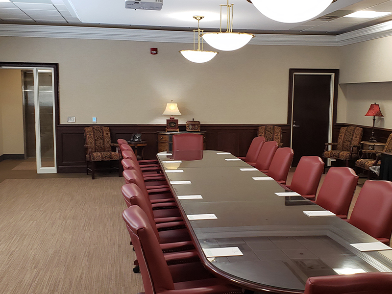 Dennis A. Wicker Civic Center Executive Boardroom